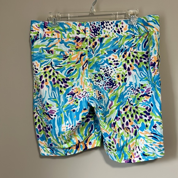 Lilly Pulitzer The Chipper Shorts Resort White Sea Soiree - Picture 4 of 10